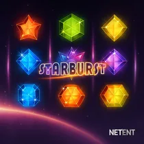 Casinia - Machine à sous Starburst - Jeux de casino NetEnt
